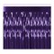 6 Pack Beistle Packaged 1-Ply Metallic Party Fringe Drape - purple